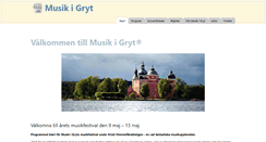 Desktop Screenshot of musikigryt.se